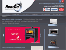 Tablet Screenshot of heatco.co.nz